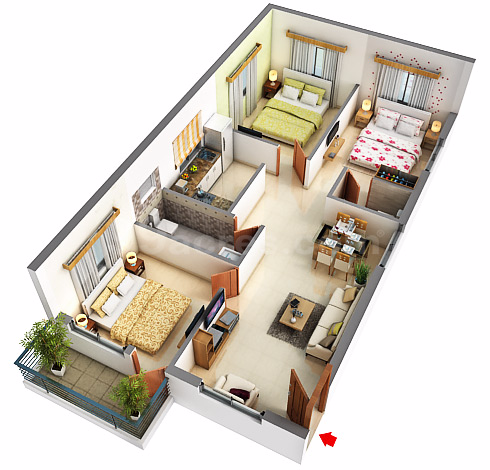 vivekananda-residency-floor-plan